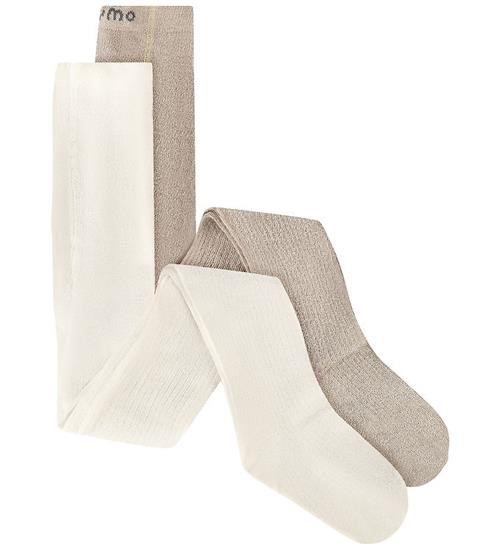 Minymo Strømper - 2-pak - Taupe