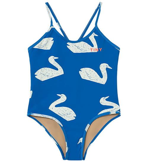 Tiny Cottons Badedragt - Big Swans - Blå