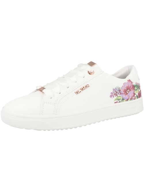 TOM TAILOR Sneaker low  grøn / lilla / burgunder / hvid