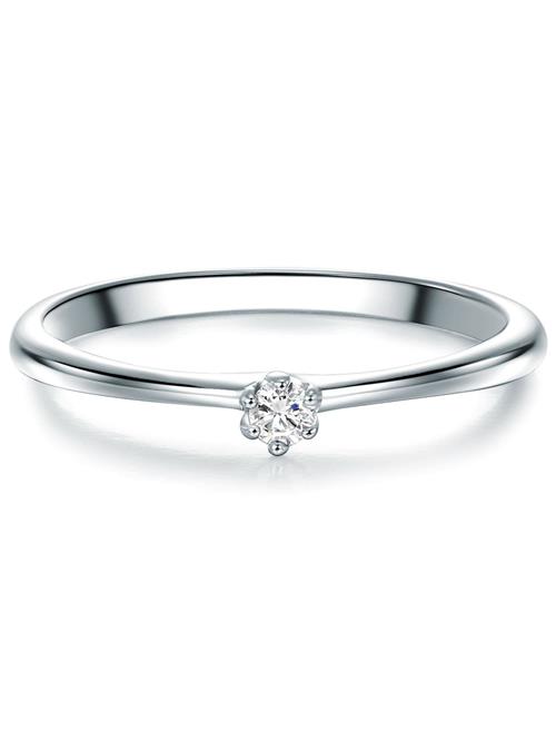 Trilani Ring  sølv / transparent