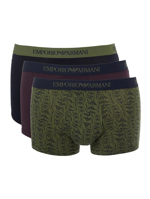 Emporio Armani Boksershorts  navy / grøn / bordeaux / sort