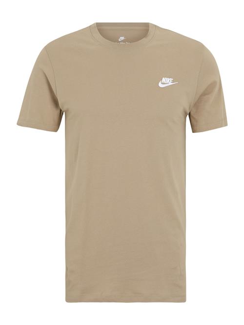 Nike Sportswear Bluser & t-shirts 'CLUB'  beige / hvid