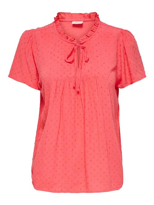 JDY Bluse 'JDYLIMA'  lys rød