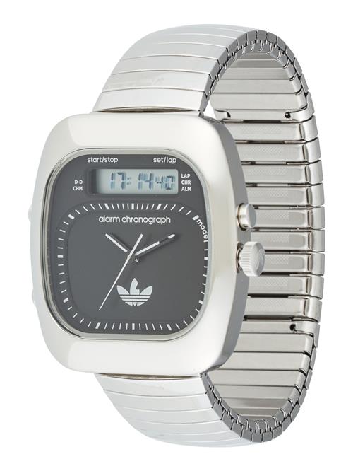 ADIDAS ORIGINALS Analogt ur 'Retro Wave Three'  antracit / sølv