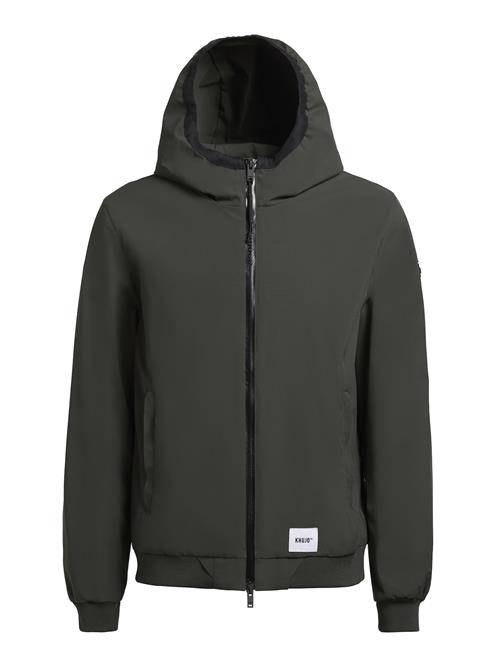 khujo Overgangsjakke 'Larm'  mørkegrøn