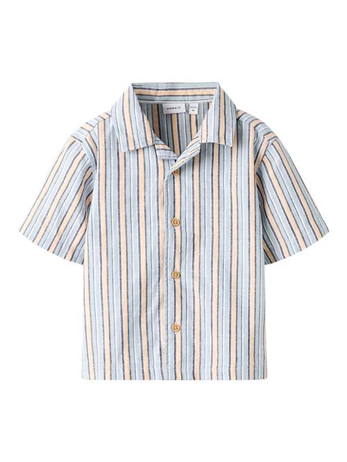 NAME IT Skjorte Fiore Blue Fog