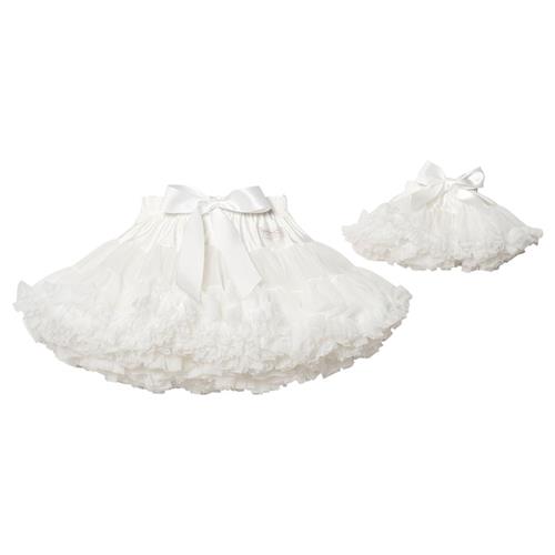DOLLY by Le Petit Tom Petti Nederdel Off white Off-white-6-8 Y  Hvid  6-8 år  kvinde