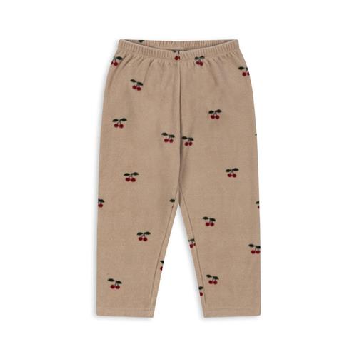 Konges Sløjd Tavi Fleece-bukser Cherry  Tavi Fleece Pants Grs Cherry 2 Y  Brun  2 år  kvinde