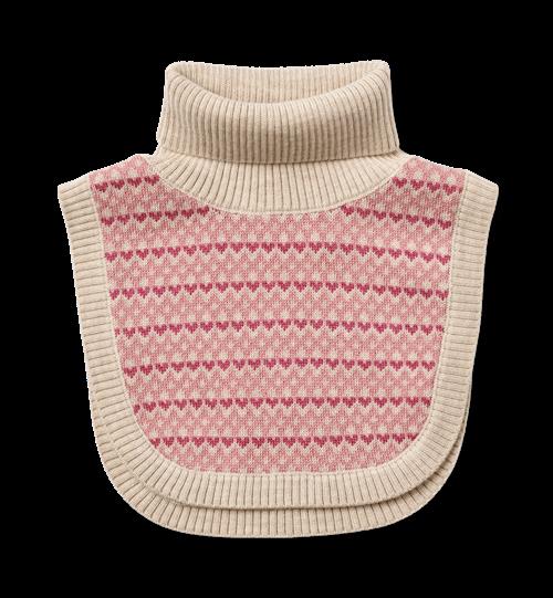 Wheat Majo Jacquard Halsvarmer Rose  Rose One Size  Lyserød  One Size  kvinde