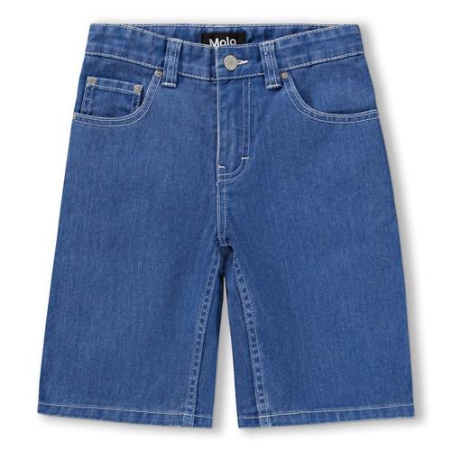 Molo Art Jeans Shorts Swell Blue Wash  Swell Blue Wash 134 cm  Blå  134 cm  mand