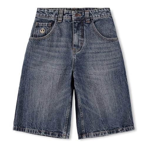 Molo Alphie Jeans Shorts Creased Indigo  Creased Indigo 134 cm  Blå  134 cm  mand