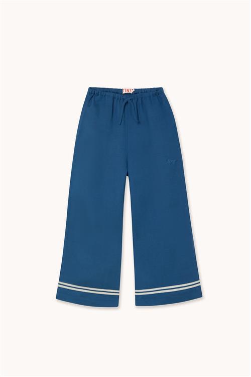 Tinycottons Stripes Vævede Bukser Light Navy  Light Navy 10 Y  Blå  10 år  kvinde