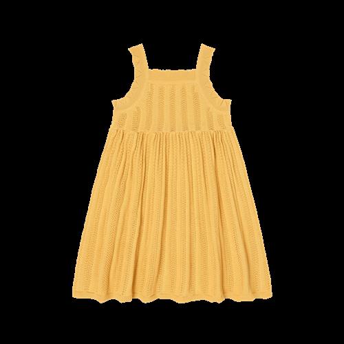 FUB Sommerkjole Med Korte Ærmer Ecru  Ecru-120 cm  Creme  120 cm  kvinde