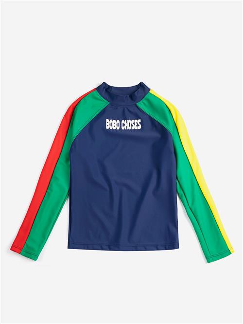 Bobo Choses Bobo Choses Color Block Svømme-T-shirt Multicolor  Multicolor 6-7 Y  Marineblå  6-7 år  mand