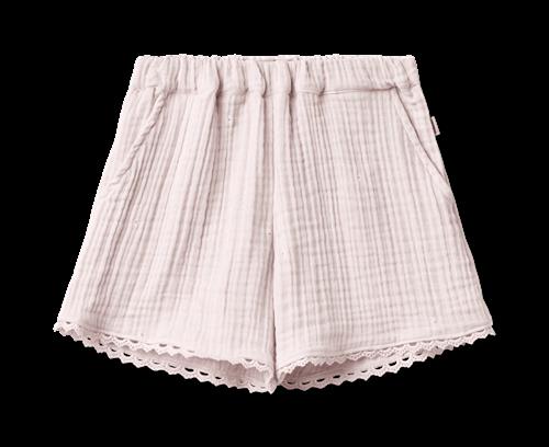 Wheat Shorts Lace Eileen Purple Light Flowers Purple Light Flowers 98 cm  Lyserød  98 cm  kvinde