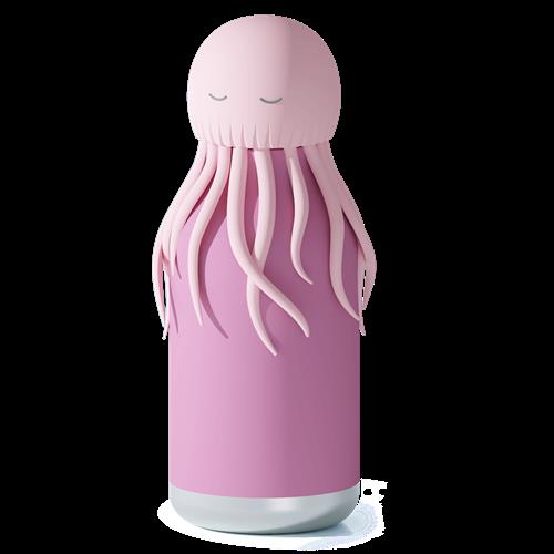 Asobu Bestie Vandflaske Jelly Fish Pink  Jelly Fish Pink- OS  Lyserød  One Size 3 Y+ unisex