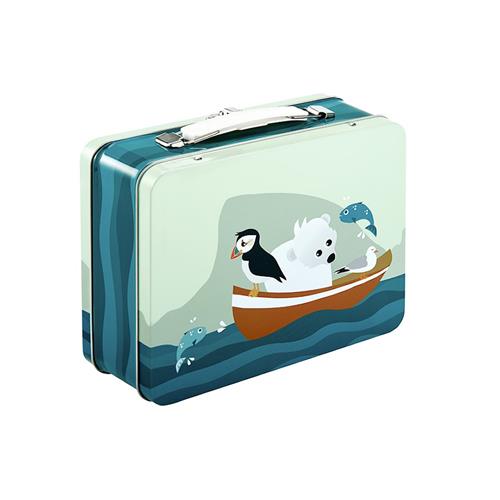 Blafre Kuffert Af Tin Puffin  Blue-Onesize  Blå  One Size  unisex