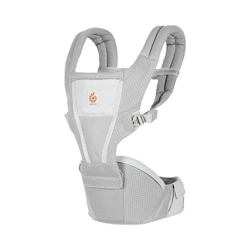 Ergobaby Alta 2-i-1 Bæresele Med Hoftesæde Pearl Grey  Pearl Grey One Size  Grå  One Size  unisex