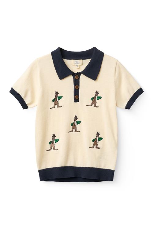 Copenhagen Colors GOTS Polo Cream  Cream 116 cm  Creme  116 cm  mand