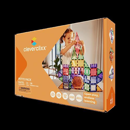 Cleverclixx Petite Pastel Pack 36 Stykker Multicolor  Multi-OS  Orange.  One Size 3+ Years unisex