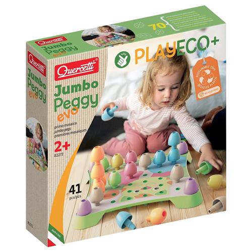 Quercetti Eco+ Jumbo Peggy Byggesæt 2-6 Y      unisex