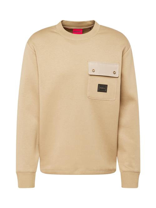 HUGO Sweatshirt 'Dhaluli'  lysebrun