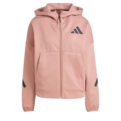 ADIDAS SPORTSWEAR Sportssweatjakke 'Z.N.E.'  gammelrosa / sort