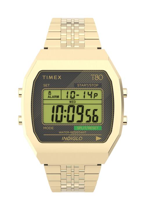 TIMEX Digitalur 'Lab T80'  guld / sort