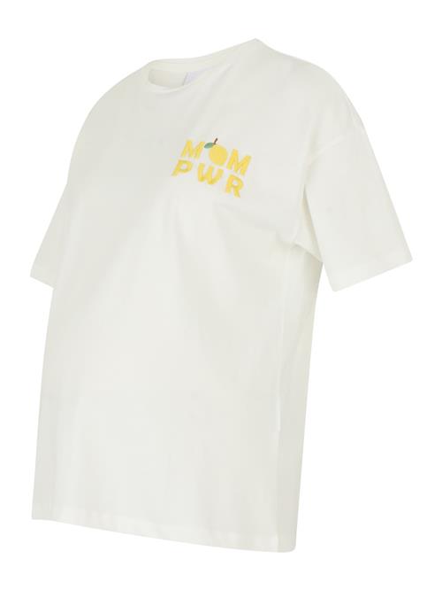 MAMALICIOUS Shirts 'MLFERIDA'  brokade / citron / grøn / hvid