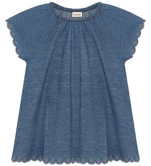 Minymo T-shirt - Faded Denim