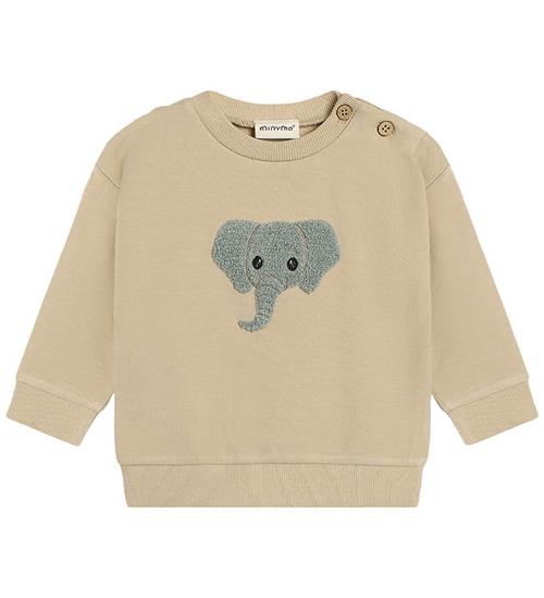 Minymo Sweatshirt - White Pepper