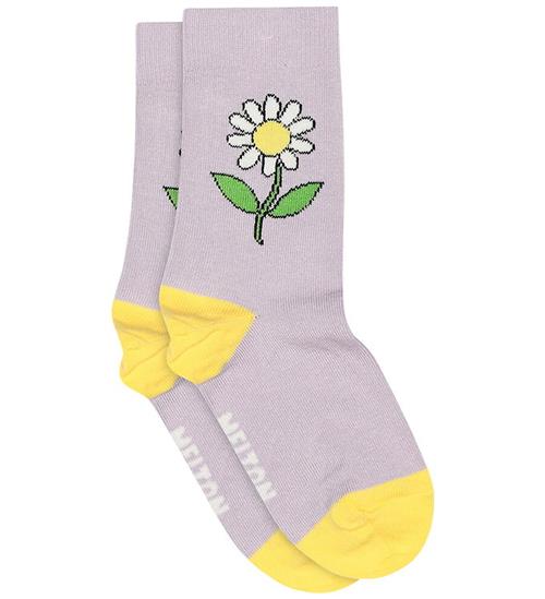Melton Strømper - Daisy - Cloud Lilac