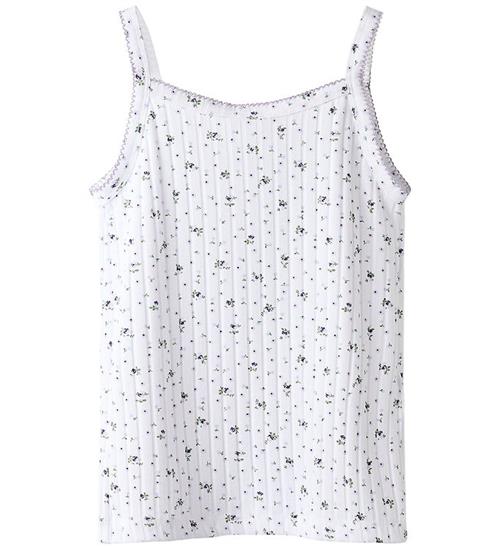 Name it Top - NkfFiona - Bright White/Flowers