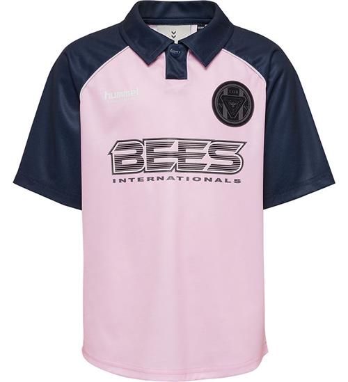 Hummel Fodboldtrøje - hmlJR Soccer - Pink/Navy