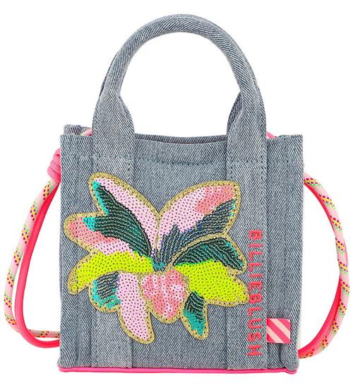 Billieblush Skuldertaske - 15 cm - Stone m. Pailletter