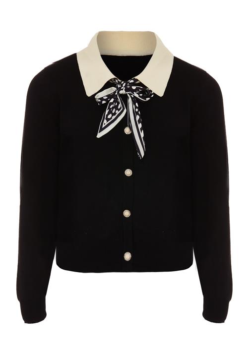 NAEMI Cardigan  creme / sort