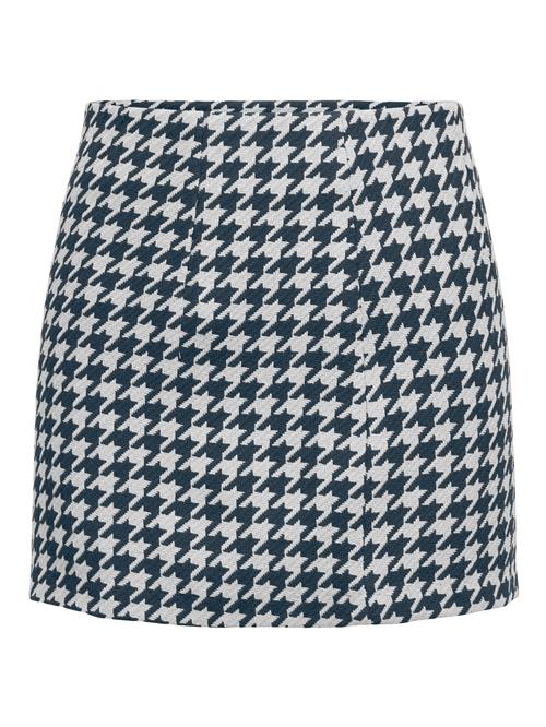 ONLY Nederdel 'ONLKimmie'  cyanblå / hvid