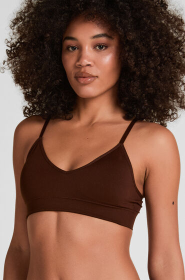 Hunkemöller Dide trekantsbralette Brun