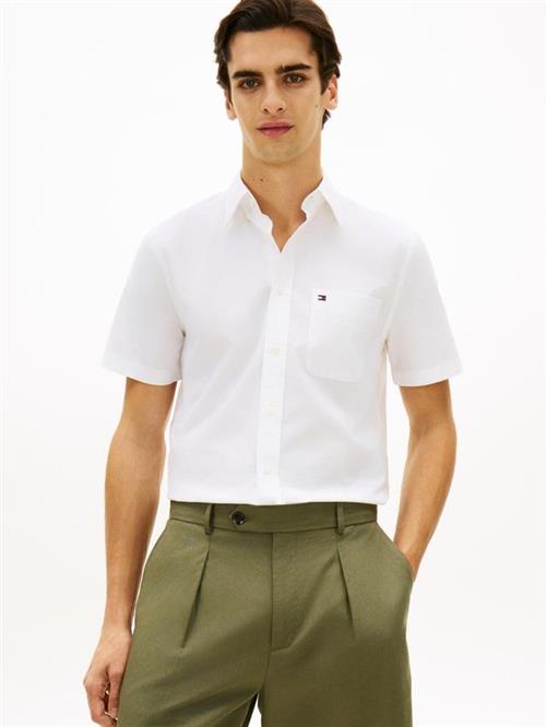 LIGHT OXFORD SOLID SS BD SHIRT