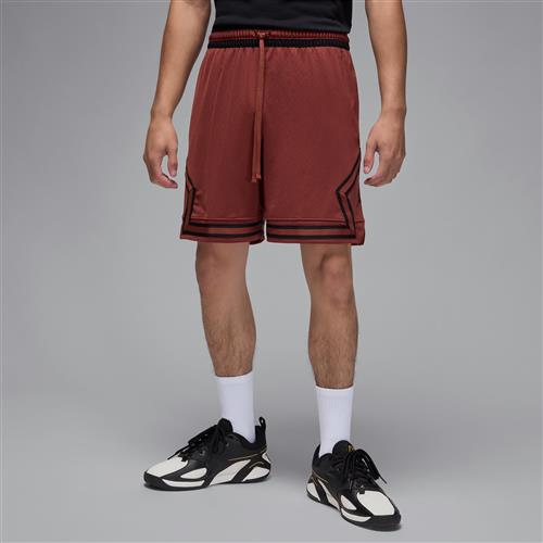 Jordan Sport Dri-FIT Diamond-shorts i mesh til mænd - brun