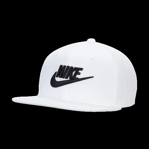 Nike Dri-FIT Pro-struktureret Futura-kasket - hvid
