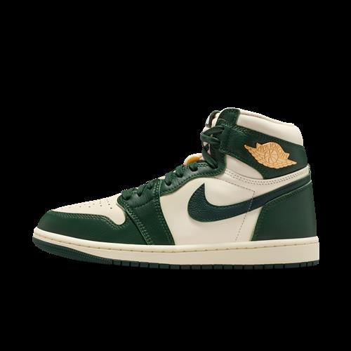 Air Jordan 1 Retro High OG "Pro Green"-sko til kvinder - brun