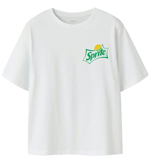LMTD T-shirt - NlnMadden - Sprite - Bright White