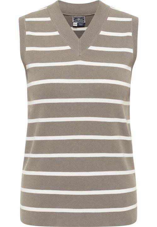 DreiMaster Maritim Pullover  chamois / hvid