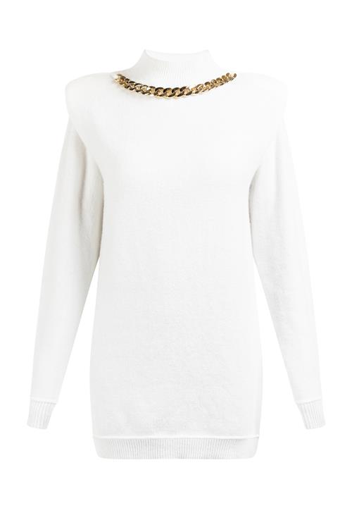 faina Pullover  guld / hvid