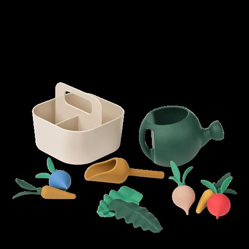 Liewood Acacia Legesæt Til Havearbejde Sandy Multi Mix  Sandy Multi Mix-One Size  Creme  One Size  unisex