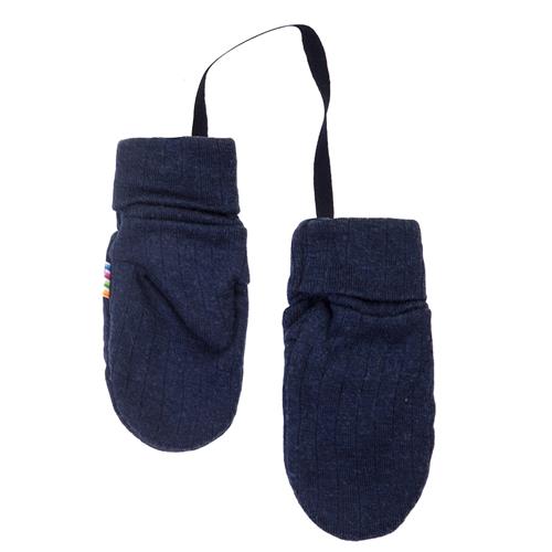 Joha Basic-luffer I Uld Navy  Navy-90/100 cm Wool Marineblå  90/100 cm  unisex