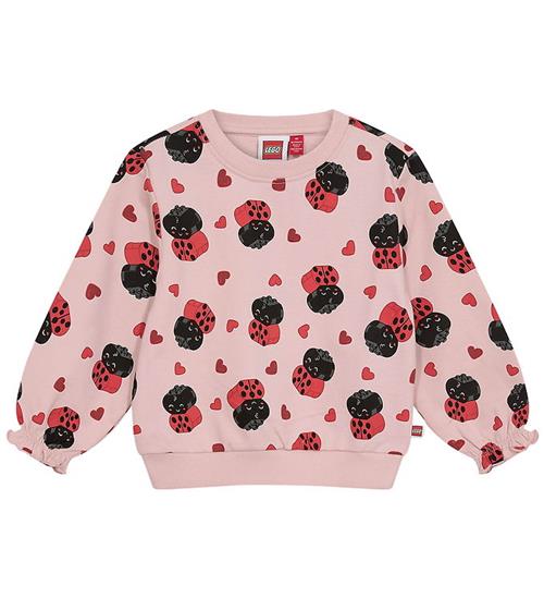 LEGOÂ® Duplo Sweatshirt - LwSika - Rosa m. Mariehøner