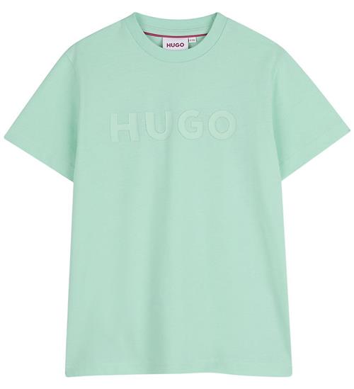 HUGO T-shirt - Mintgrøn m. Logo