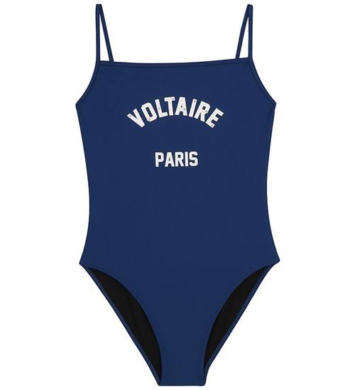 Zadig & Voltaire Badedragt - Alanis - Medieval Blue m. Hvid